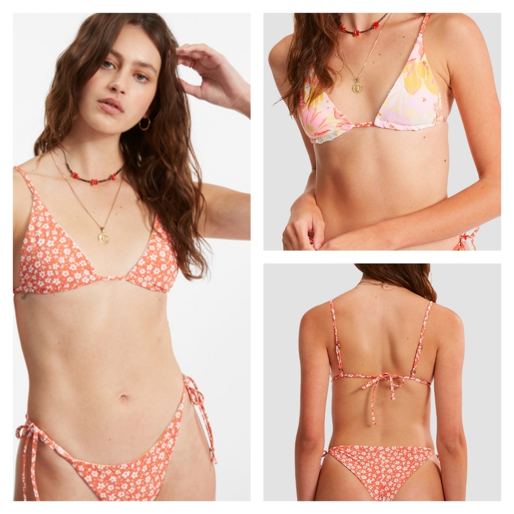 (donated) BIKINI SET BILLABONG Made For Daze Reversible Bikini